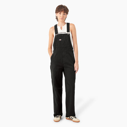 Women’s Pinstripe Service Bib Overalls Dickies Sale