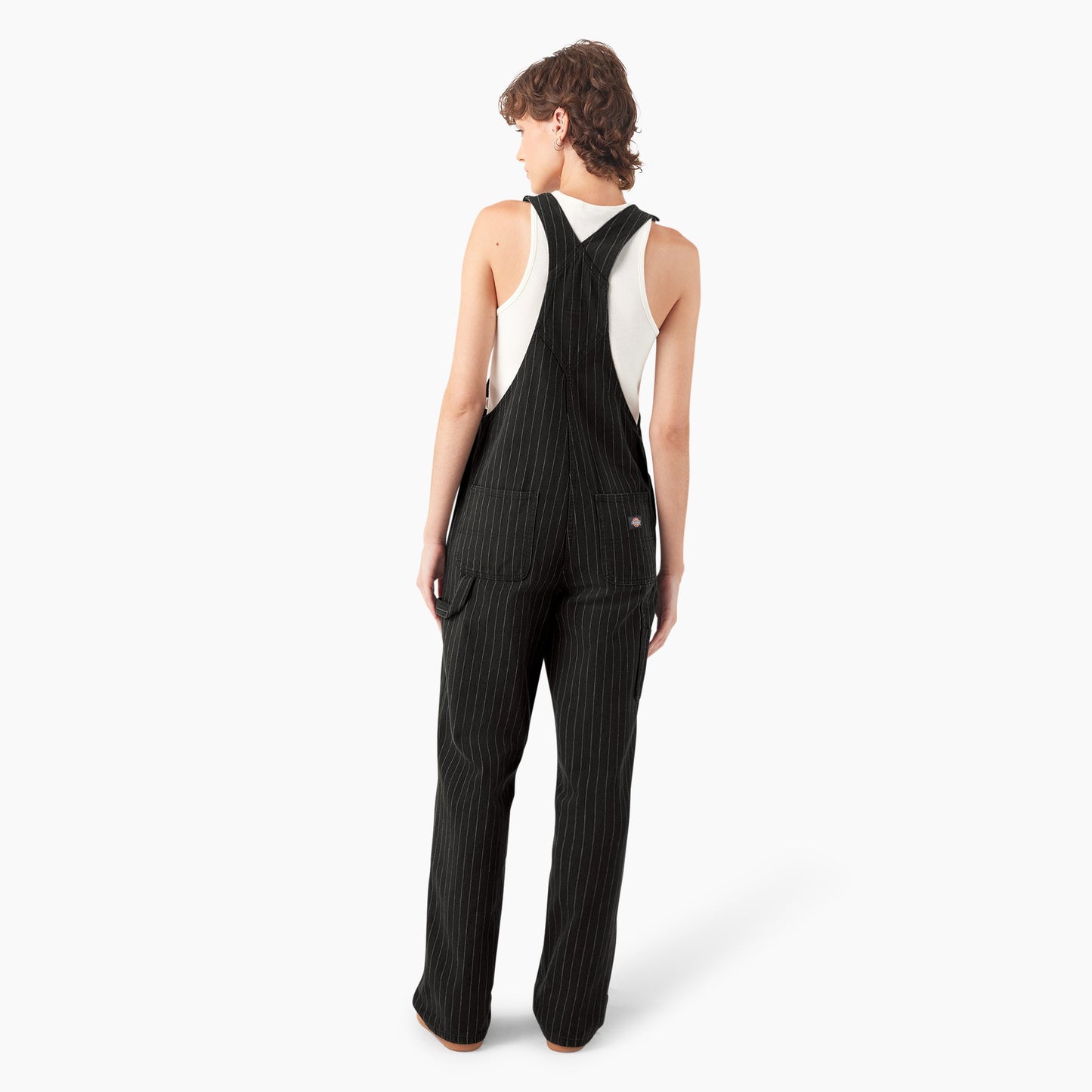 Women’s Pinstripe Service Bib Overalls Dickies Sale