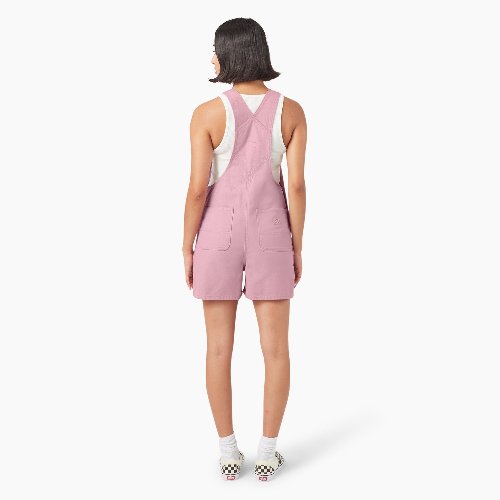 Women's Duck Canvas Bib Shortalls, 4" Dickies Sale