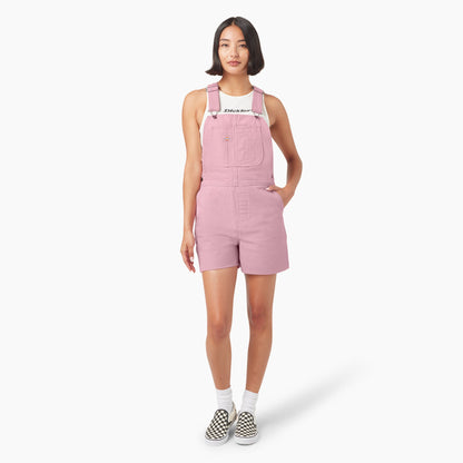 Women's Duck Canvas Bib Shortalls, 4" Dickies Sale