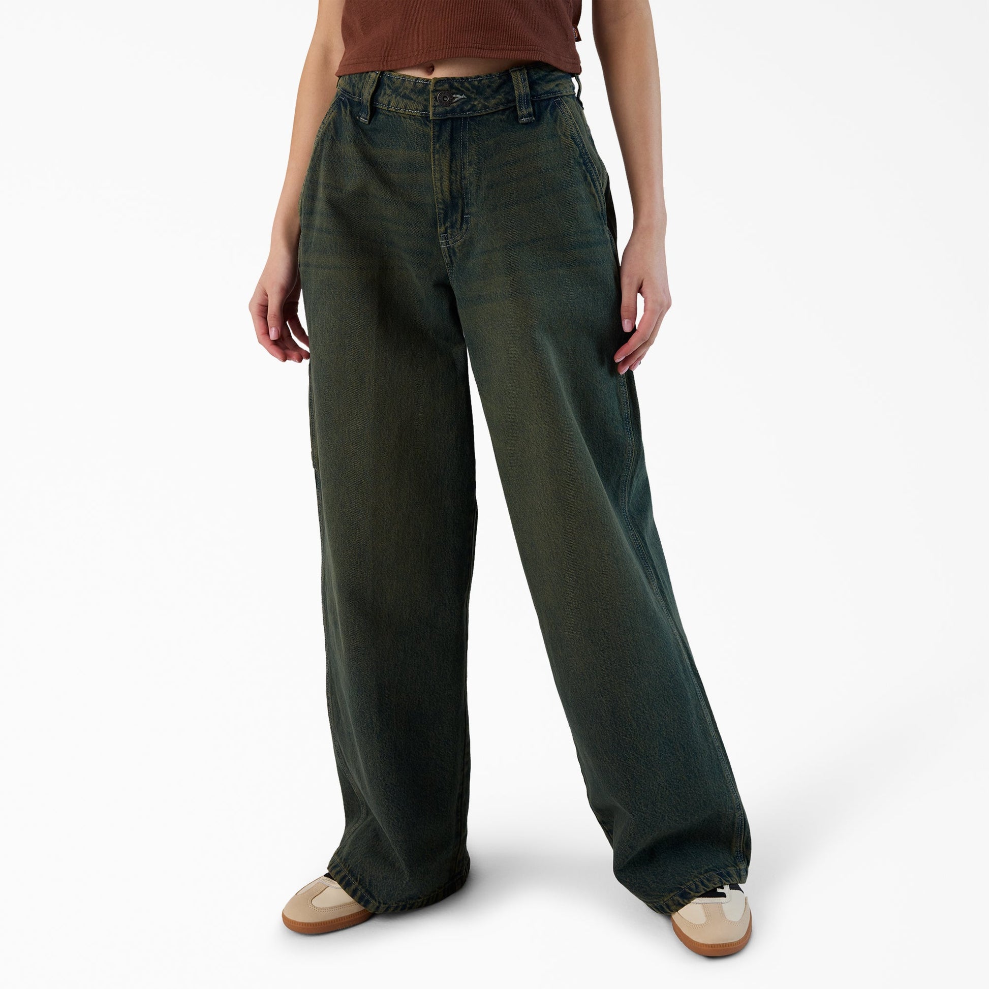 Women’s Loose Fit Denim Carpenter Jeans Dickies Sale