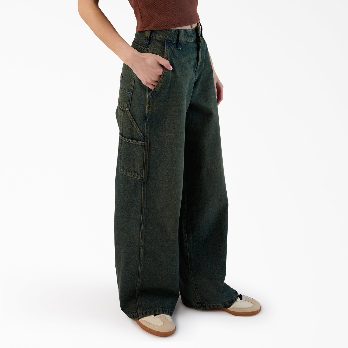 Women’s Loose Fit Denim Carpenter Jeans Dickies Sale
