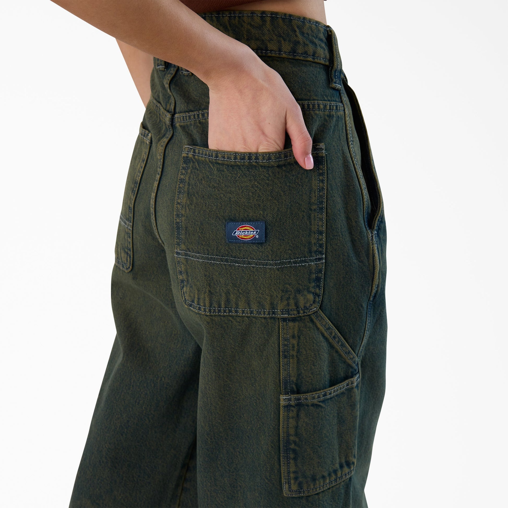 Women’s Loose Fit Denim Carpenter Jeans Dickies Sale