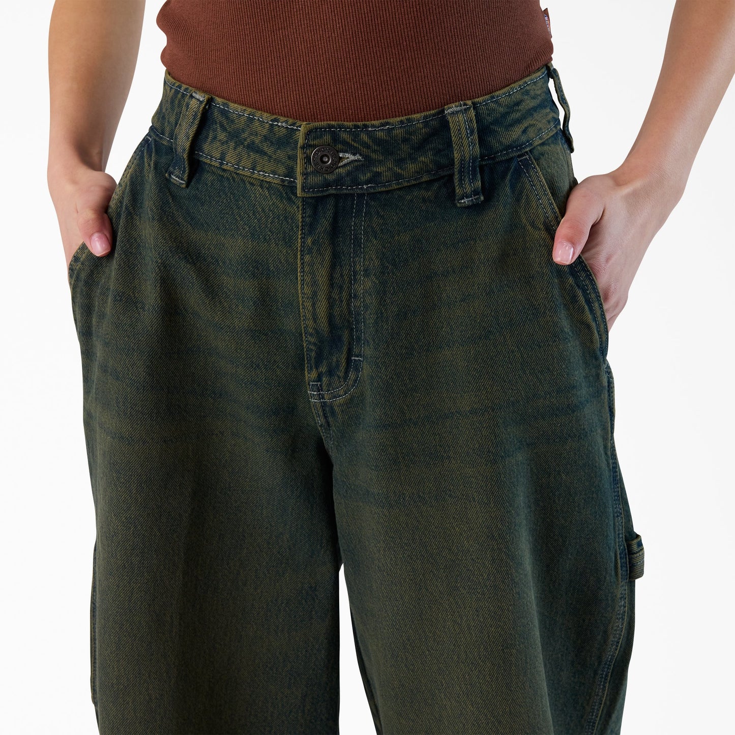 Women’s Loose Fit Denim Carpenter Jeans Dickies Sale