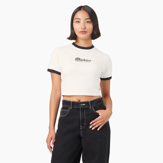 Women’s Lewistown Cropped Ringer T-Shirt Dickies Sale