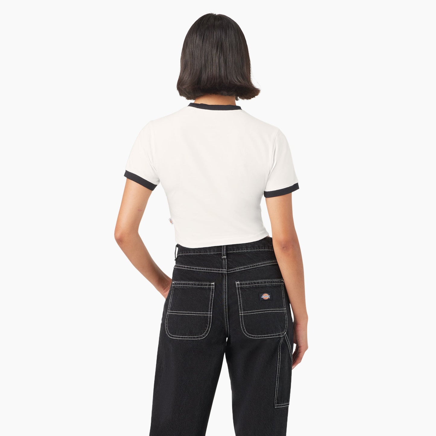 Women’s Lewistown Cropped Ringer T-Shirt Dickies Sale