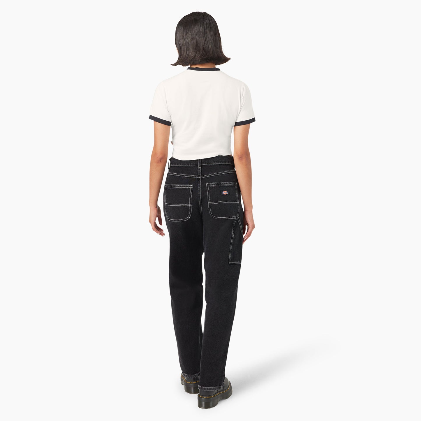 Women’s Lewistown Cropped Ringer T-Shirt Dickies Sale