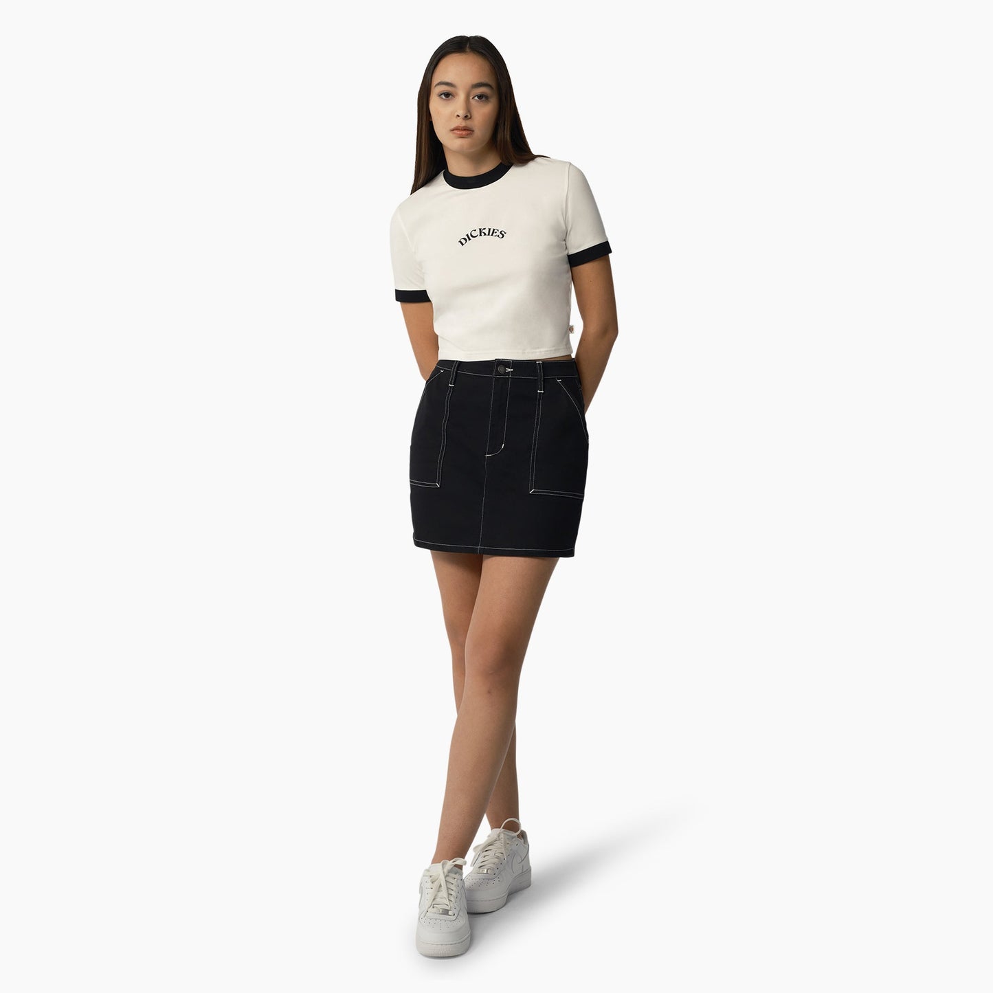 Women's High Waisted Carpenter Skirt Dickies Women