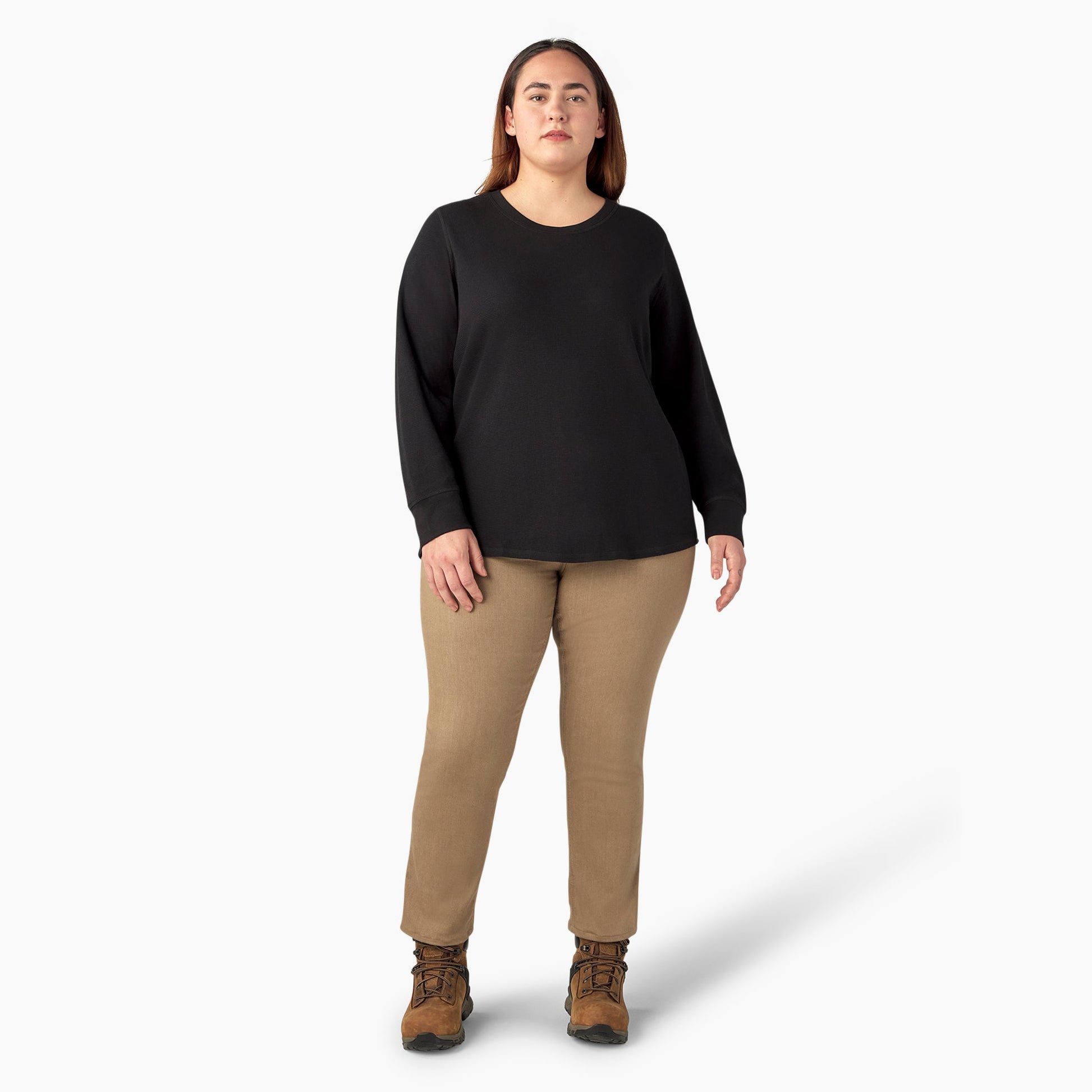 Women's Plus Long Sleeve Thermal Shirt Dickies Women