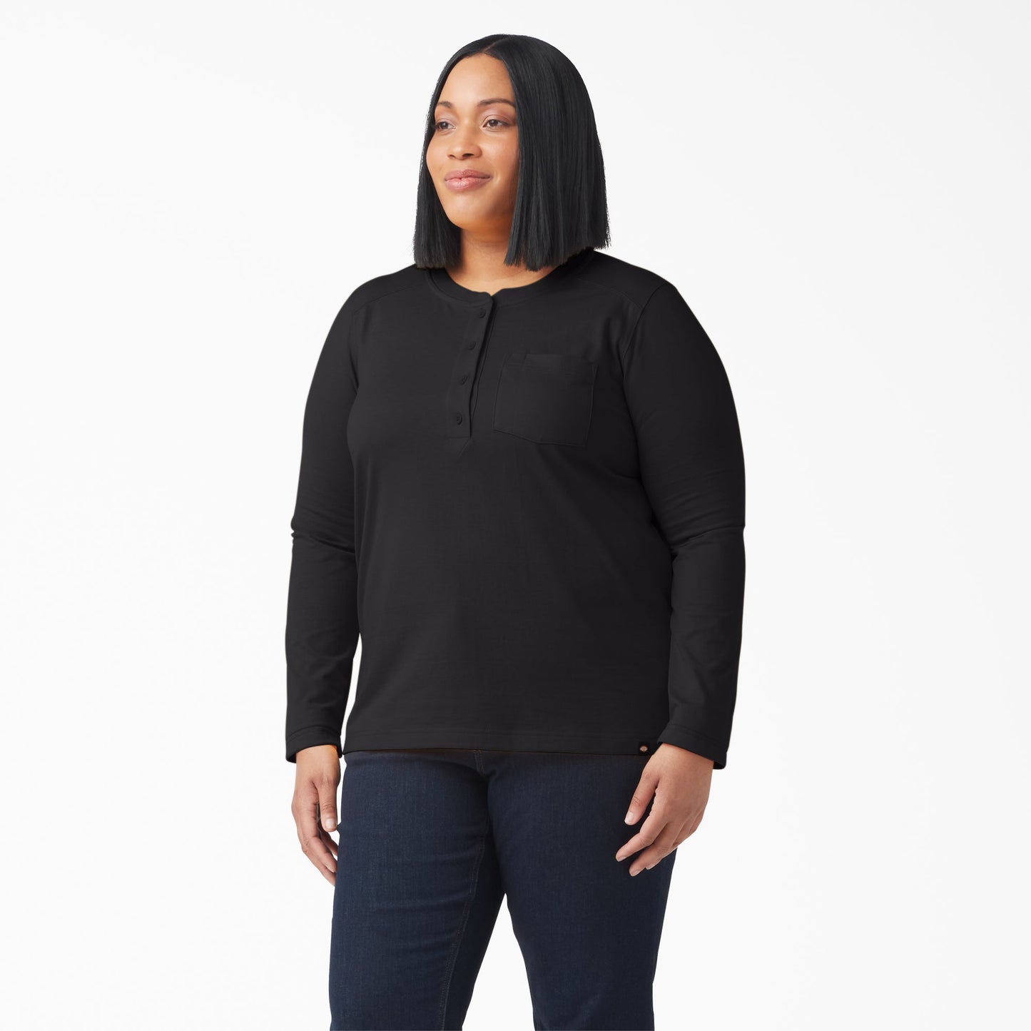 Women's Plus Heavyweight Henley Dickies Women