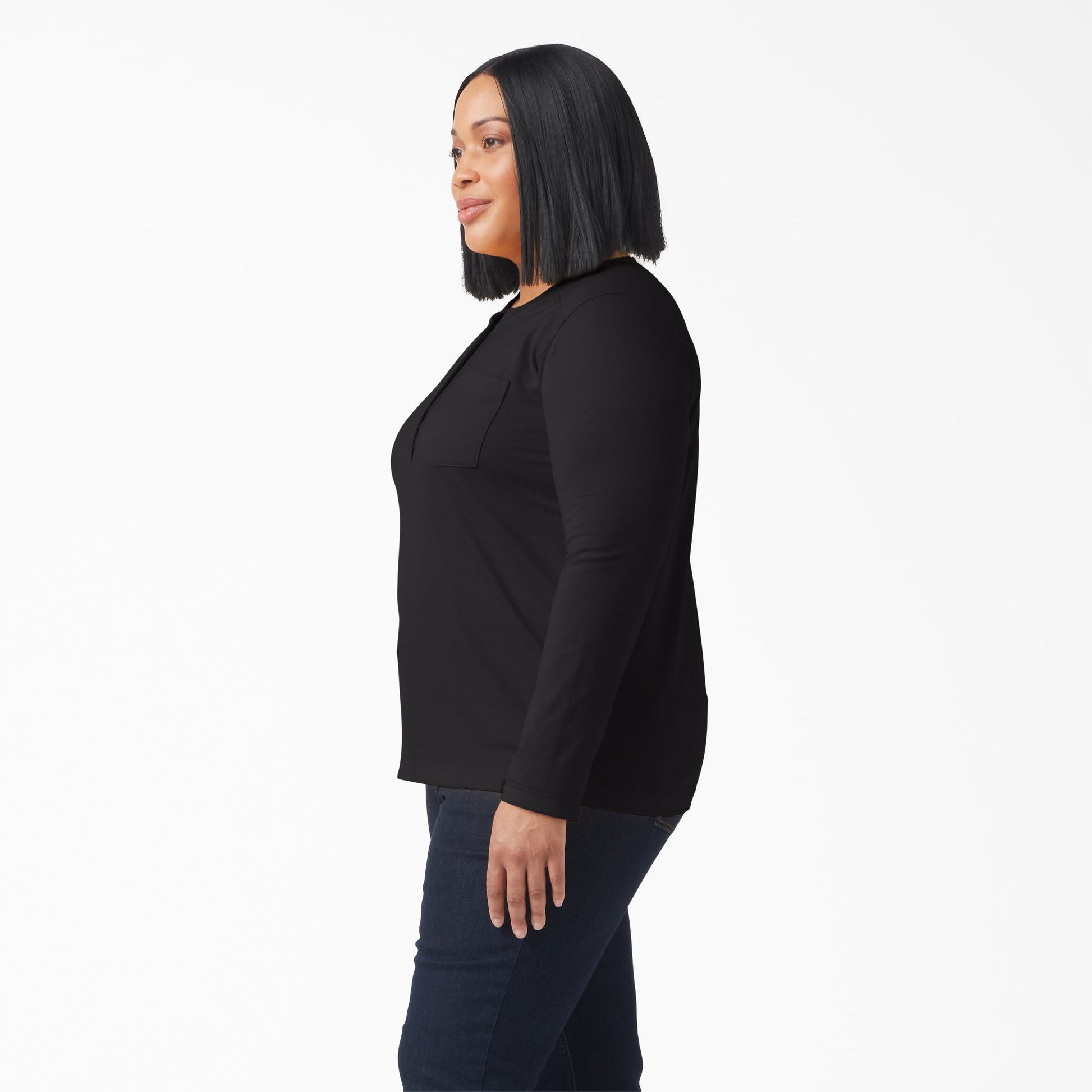 Women's Plus Heavyweight Henley Dickies Women