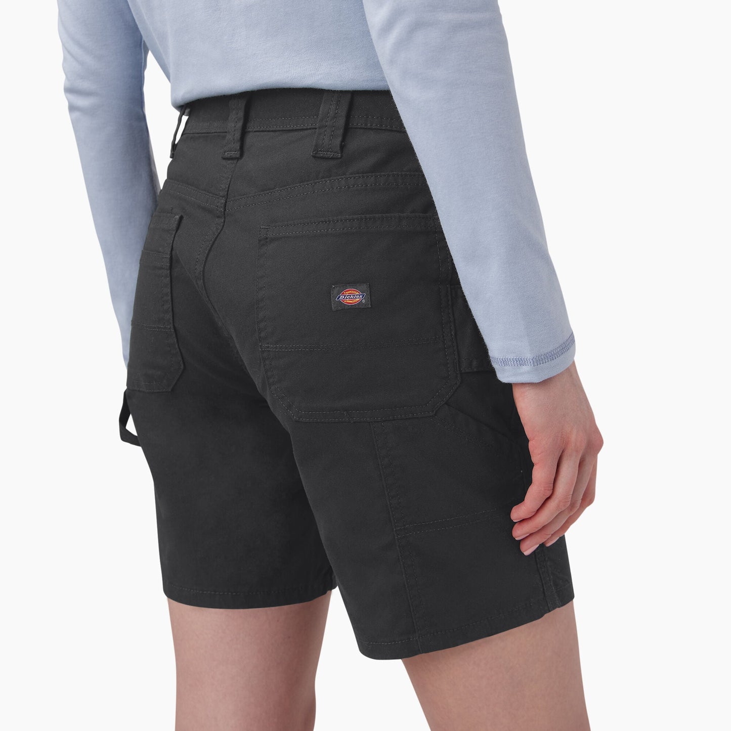 Women’s Duck Carpenter Shorts, 7" Dickies Women