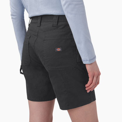 Women’s Duck Carpenter Shorts, 7" Dickies Women
