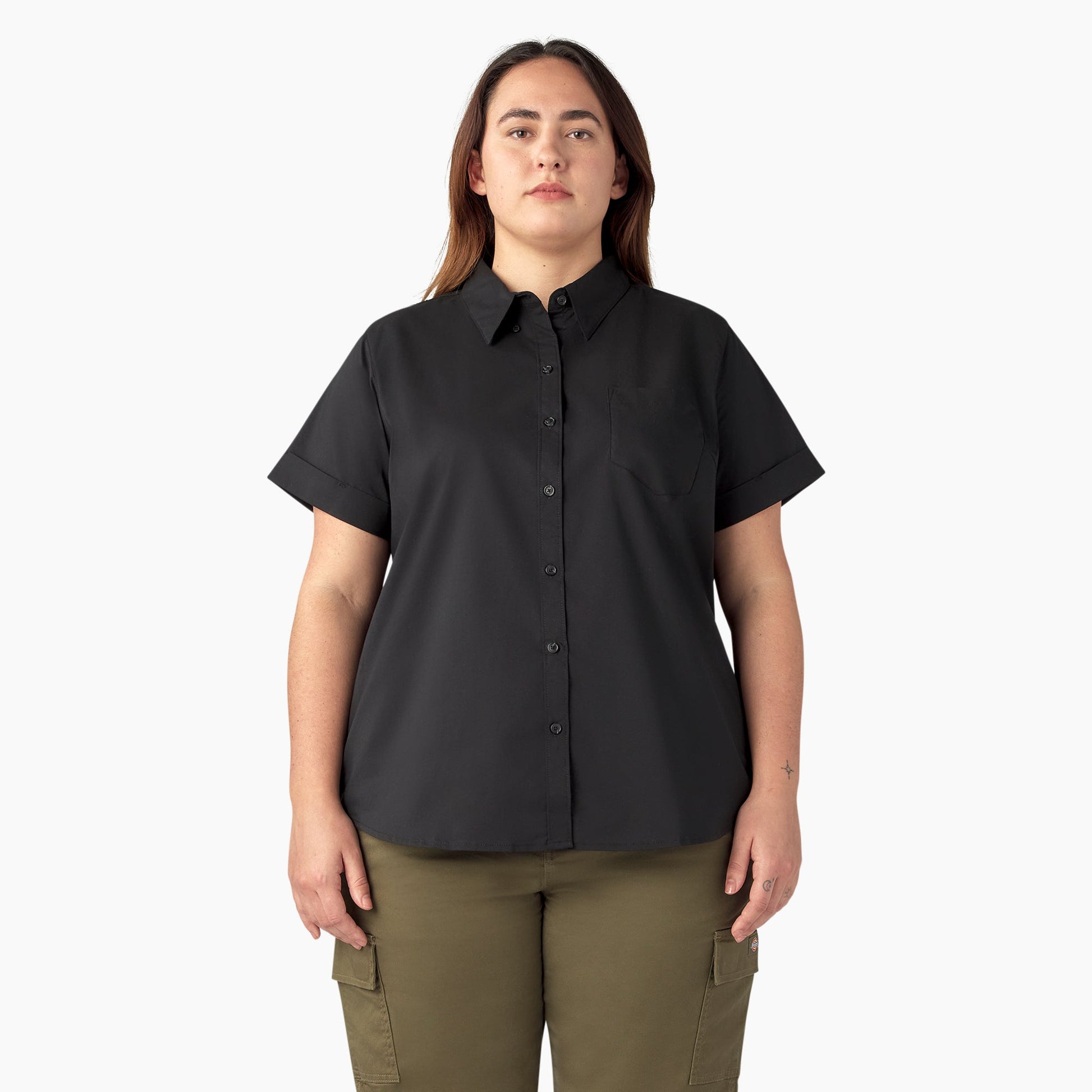 Women’s Plus Button-Up Shirt Dickies Women