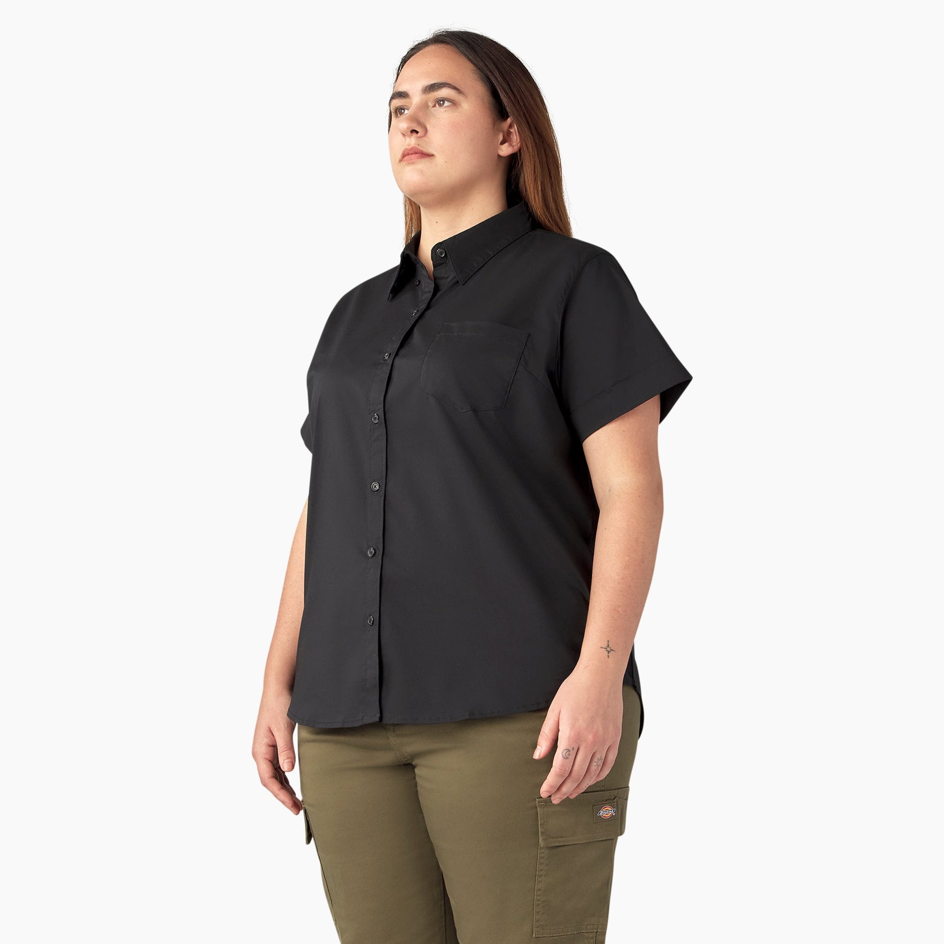 Women’s Plus Button-Up Shirt Dickies Women