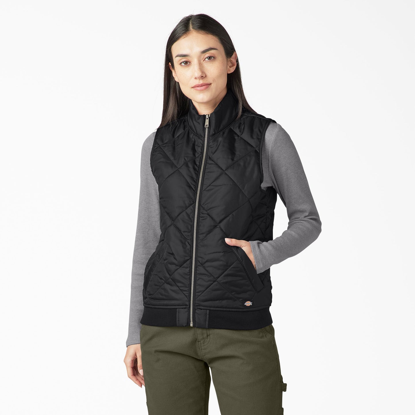 Women's Quilted Vest Dickies Sale