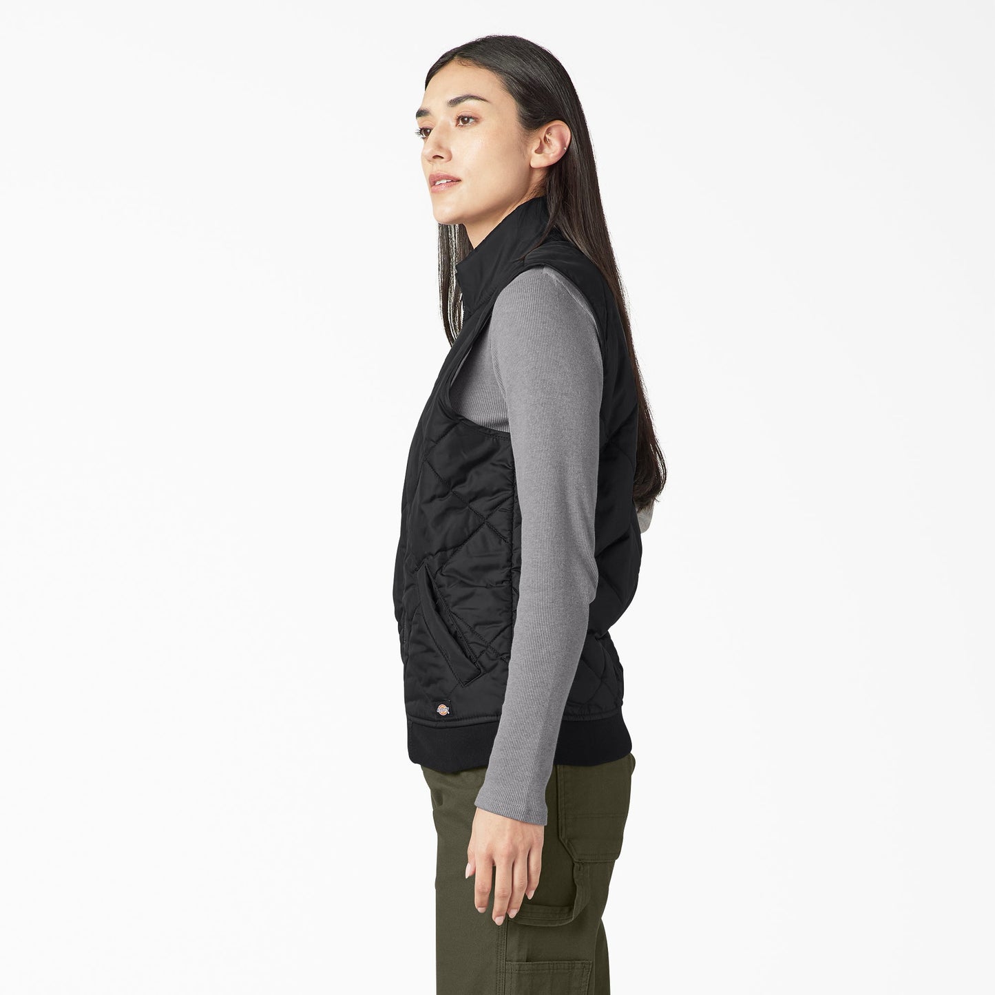 Women's Quilted Vest Dickies Sale