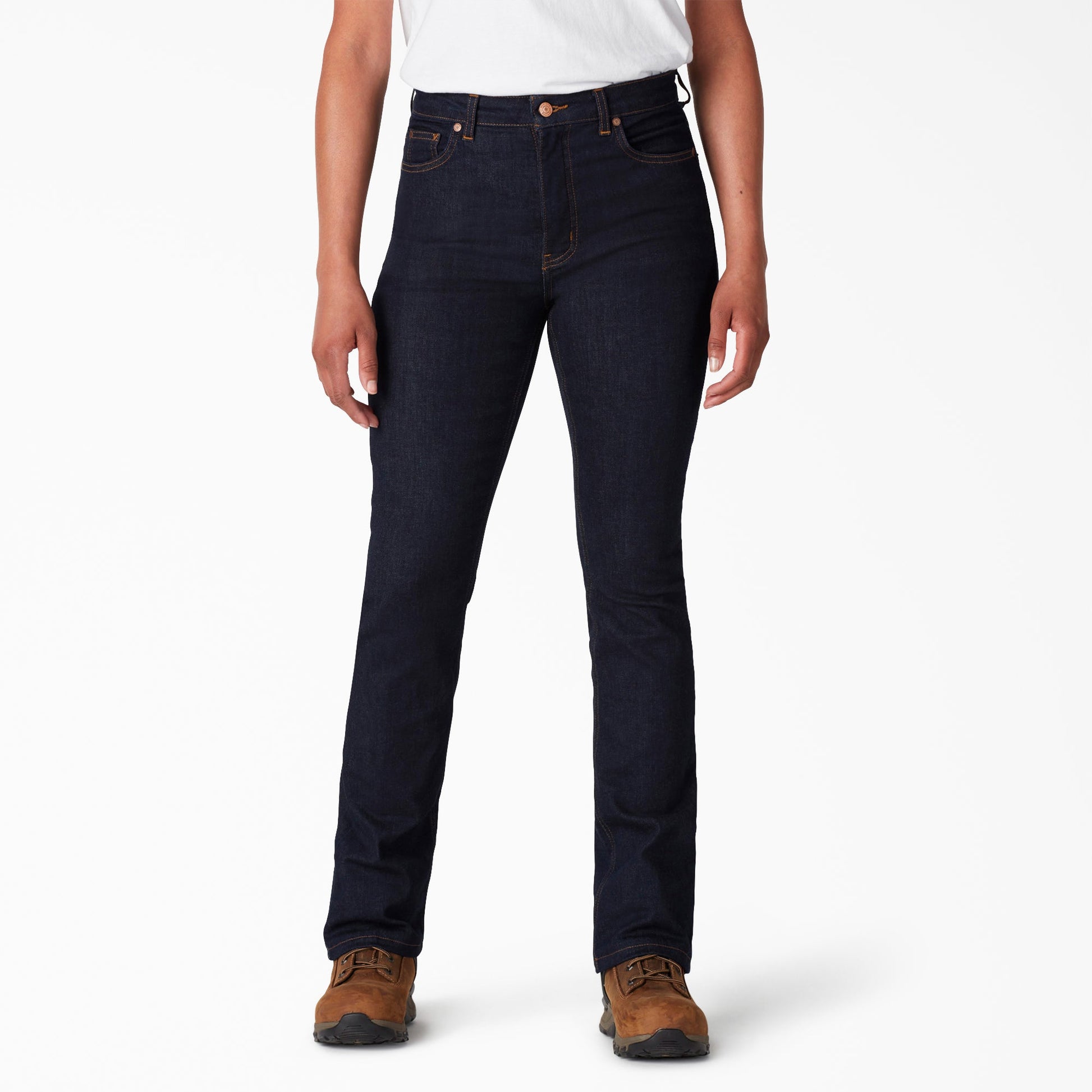 Women's Perfect Shape High Waist Bootcut Jeans Dickies Women