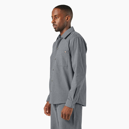 Lima Pinstripe Button-Up Shirt Dickies Men|Sale