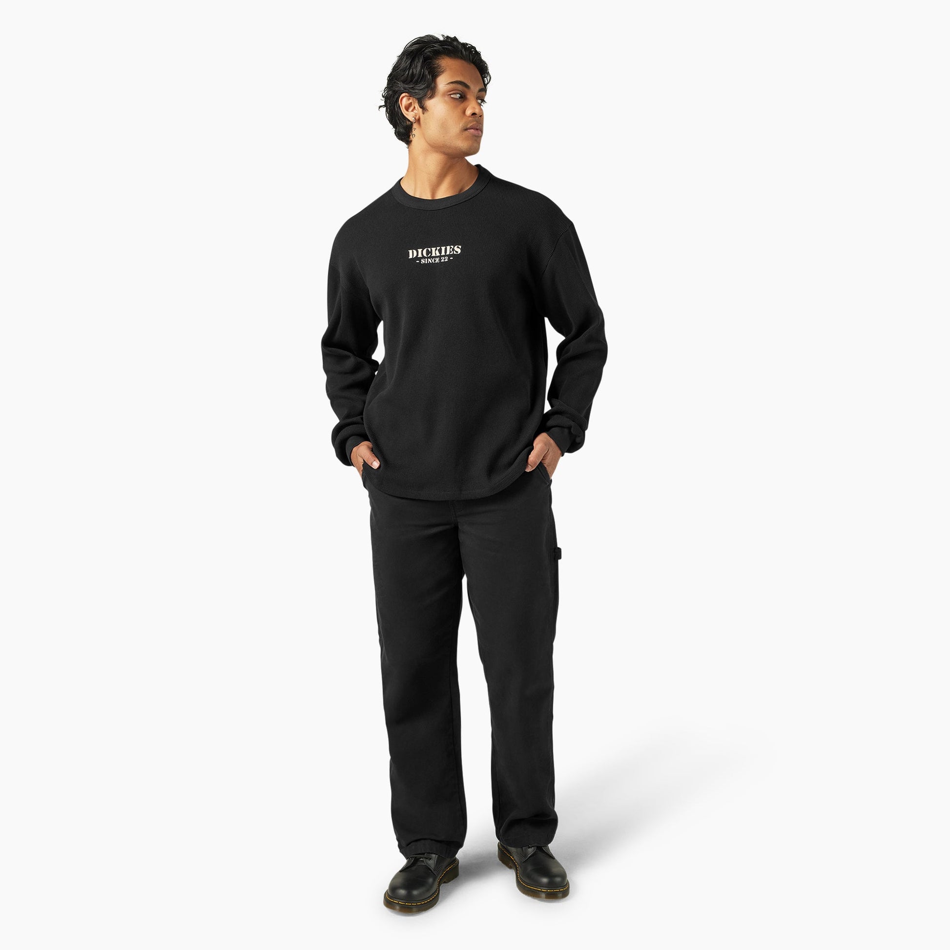 Long Sleeve Waffle Shirt Dickies Men|Sale