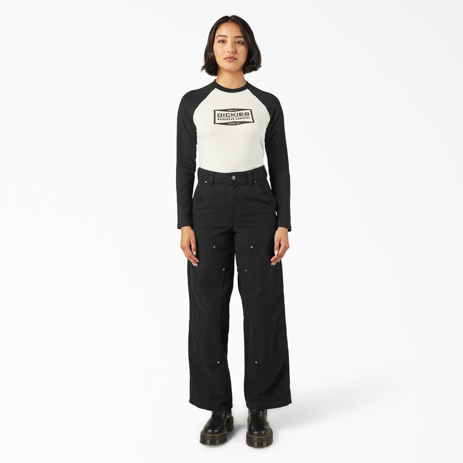 Women’s Double Knee Canvas Pants Dickies Women|Sale