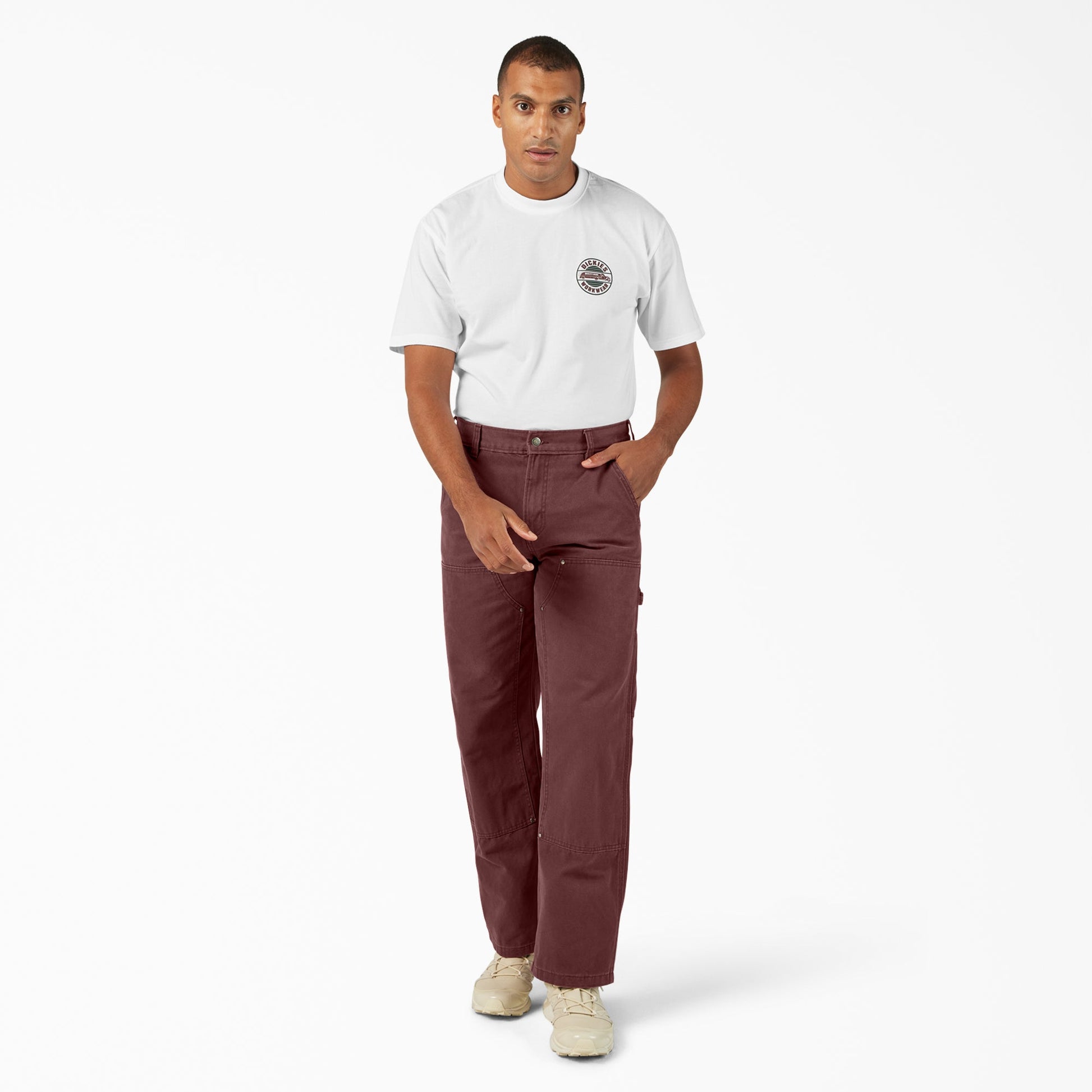 Canvas Double Knee Pants Dickies Men|Sale