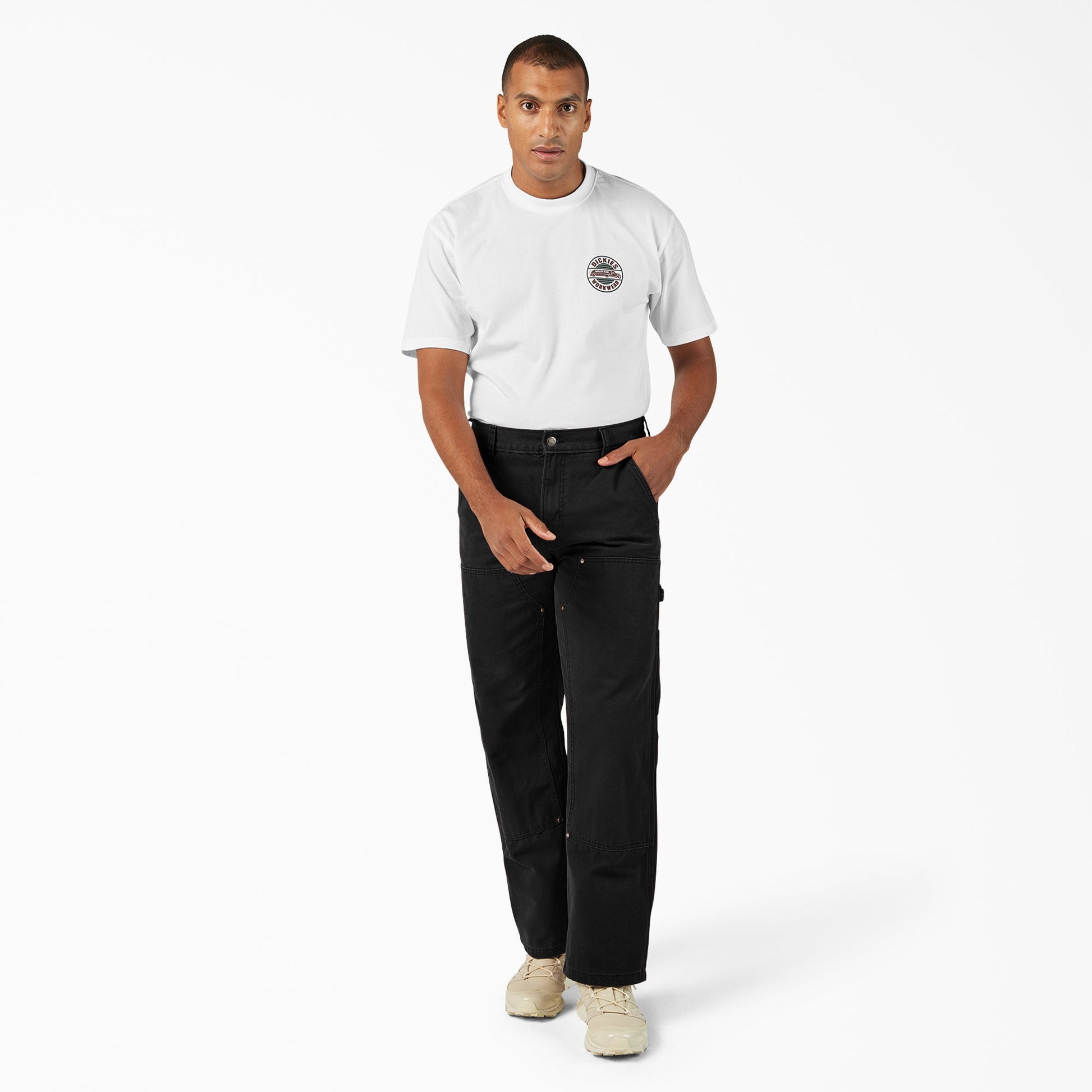 Canvas Double Knee Pants Dickies Men