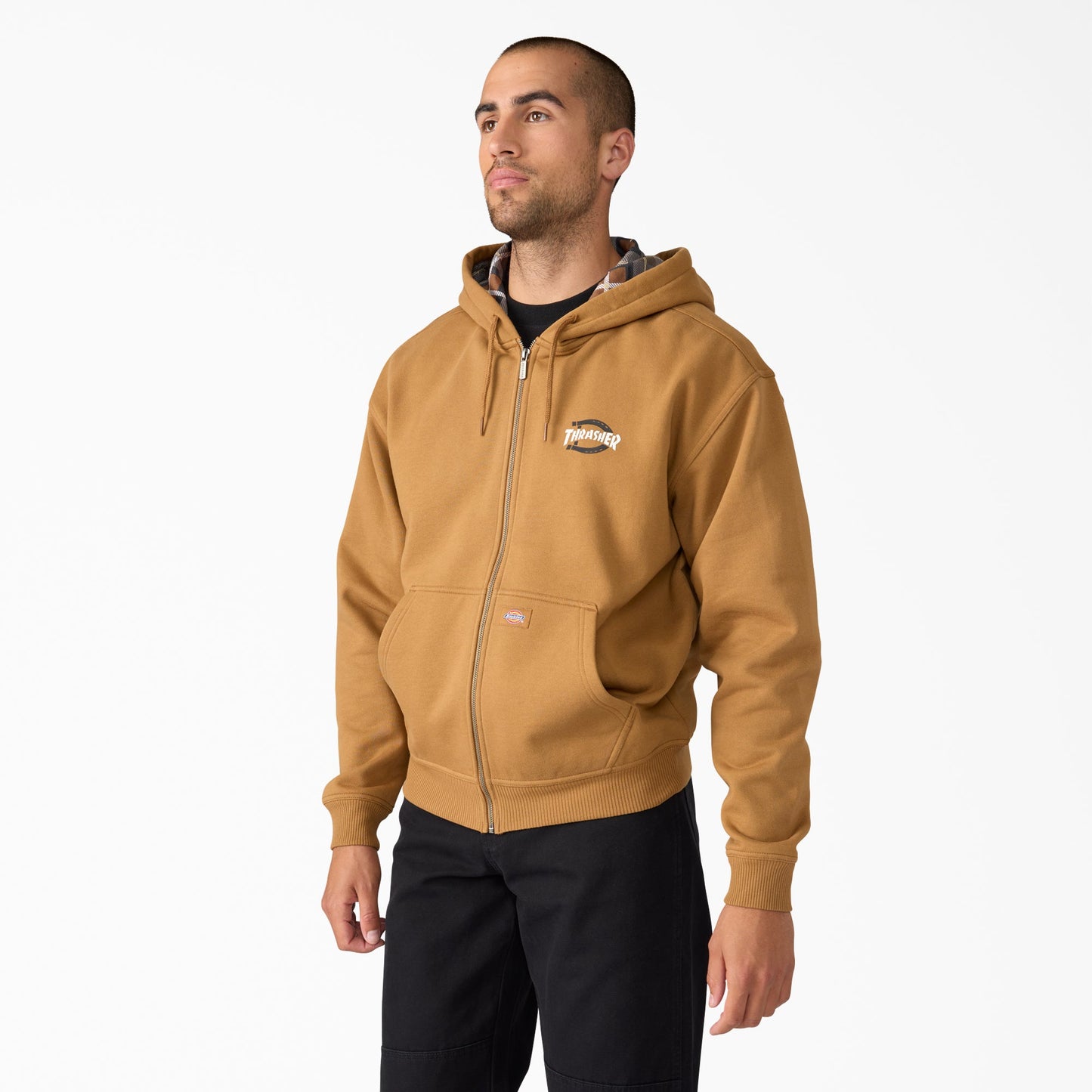 Dickies X Thrasher Zippered Hoodie Dickies Men|Sale