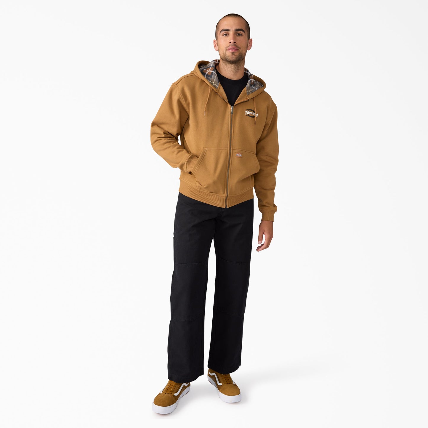Dickies X Thrasher Zippered Hoodie Dickies Men|Sale