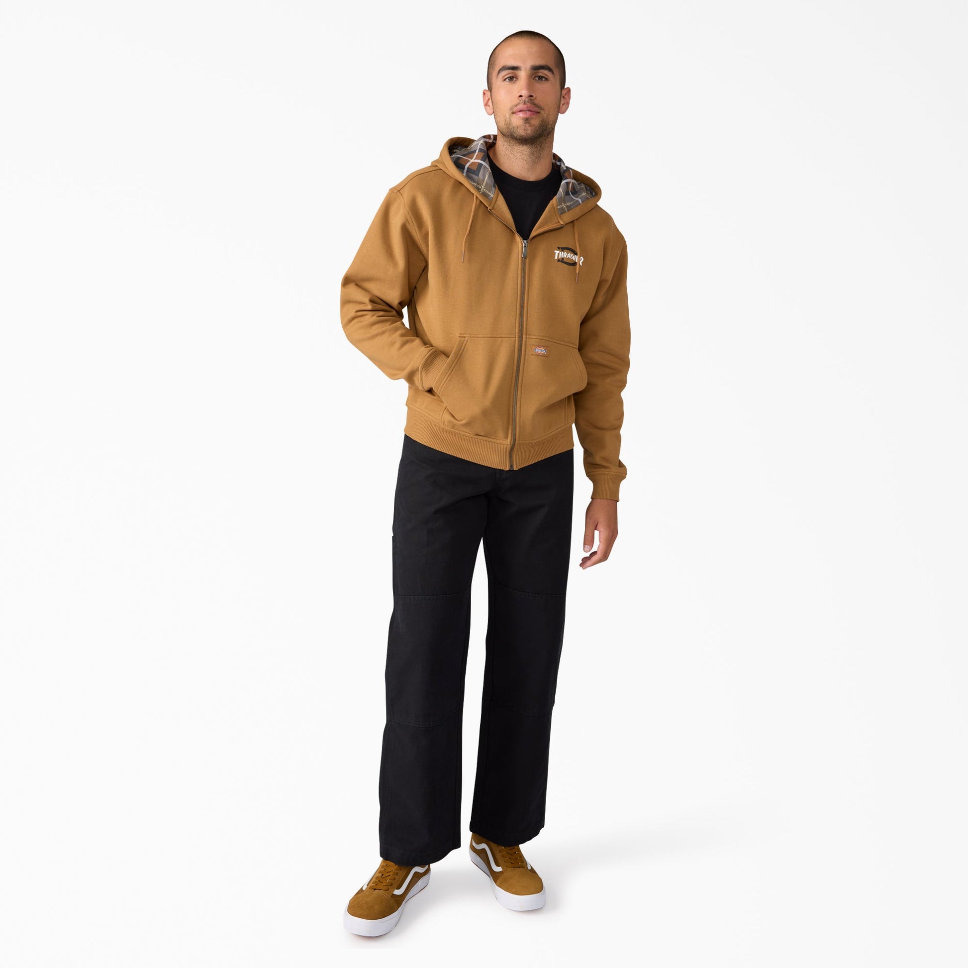 Dickies X Thrasher Zippered Hoodie Dickies Men|Sale