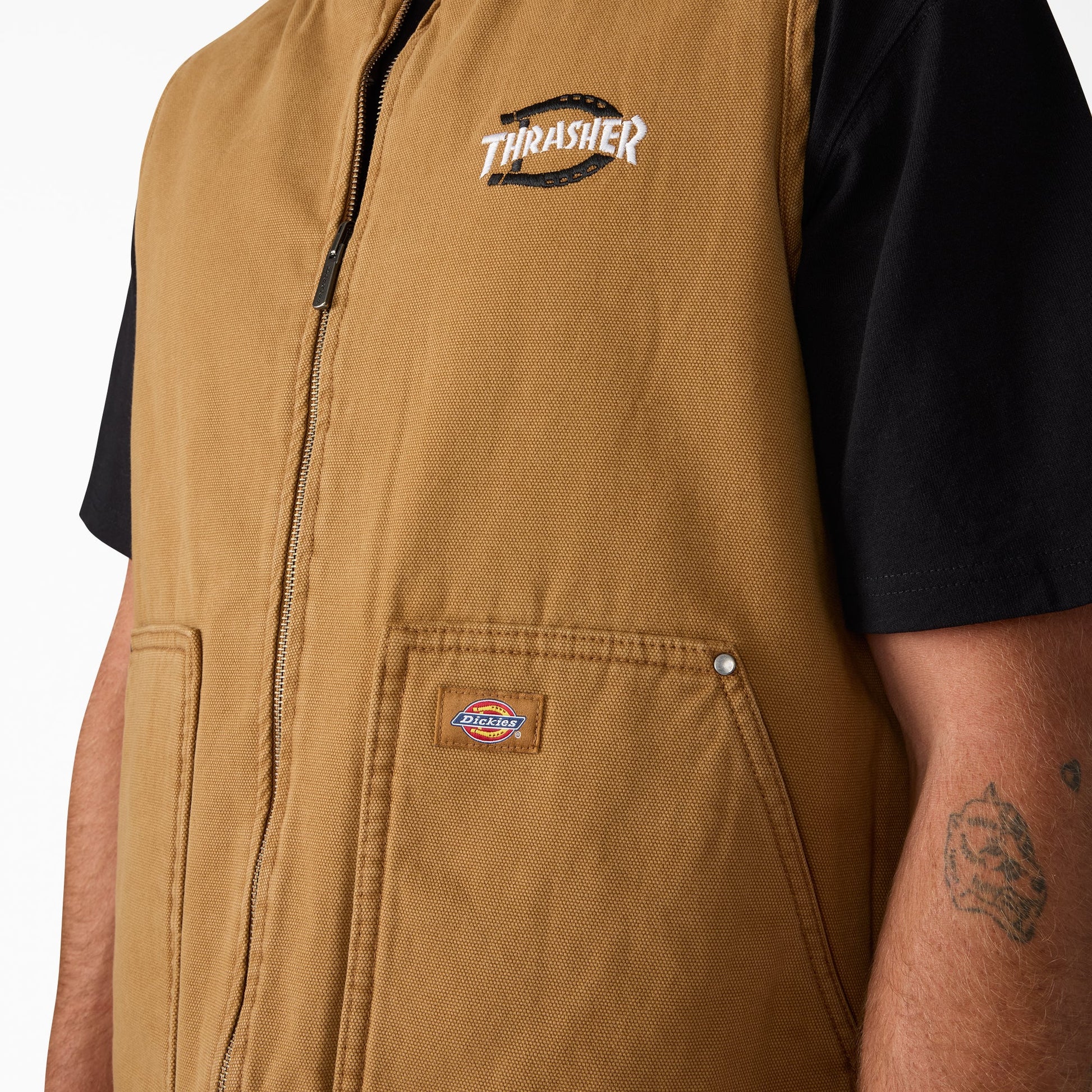 Dickies X Thrasher Reversible Vest Dickies Men|Sale
