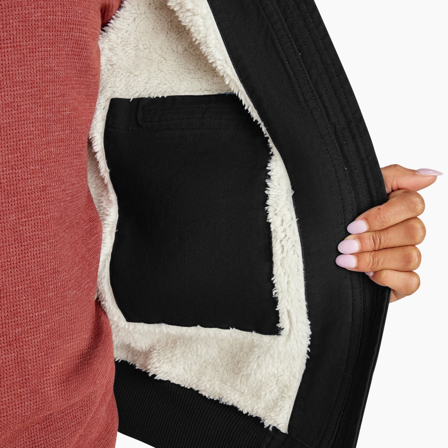 Women's Fleece Lined Duck Canvas Jacket Dickies Women|Sale