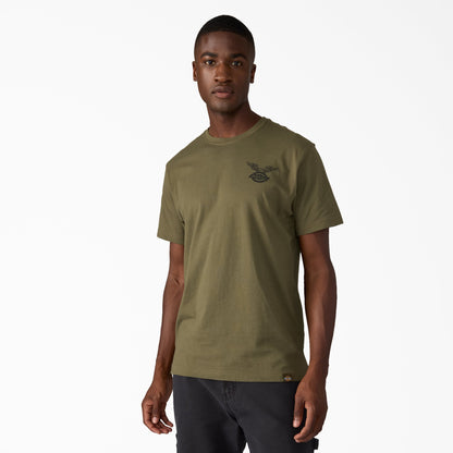 Eagle Logo Graphic T-Shirt Dickies Sale