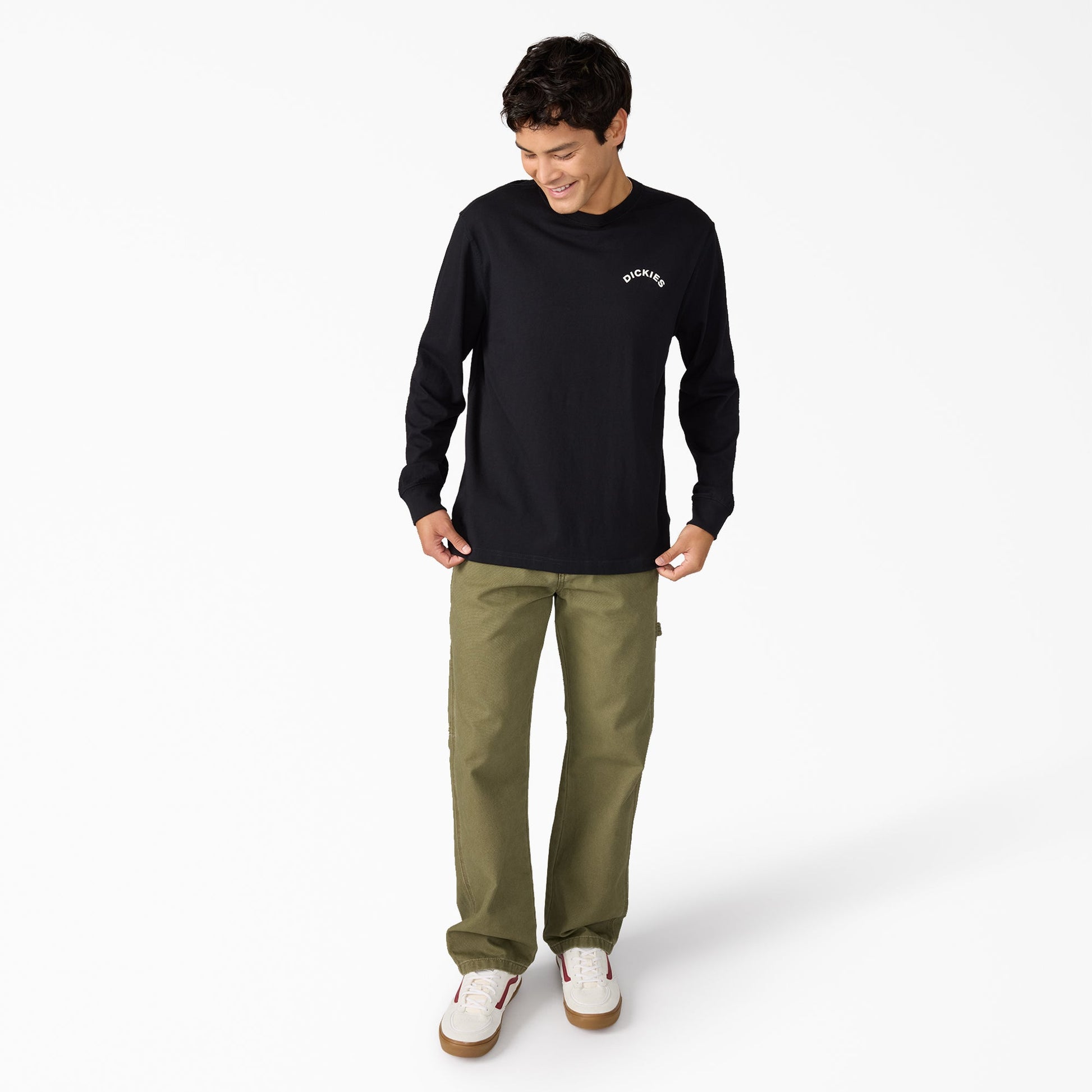 Colonel Long Sleeve Graphic T-Shirt Dickies Men|Sale