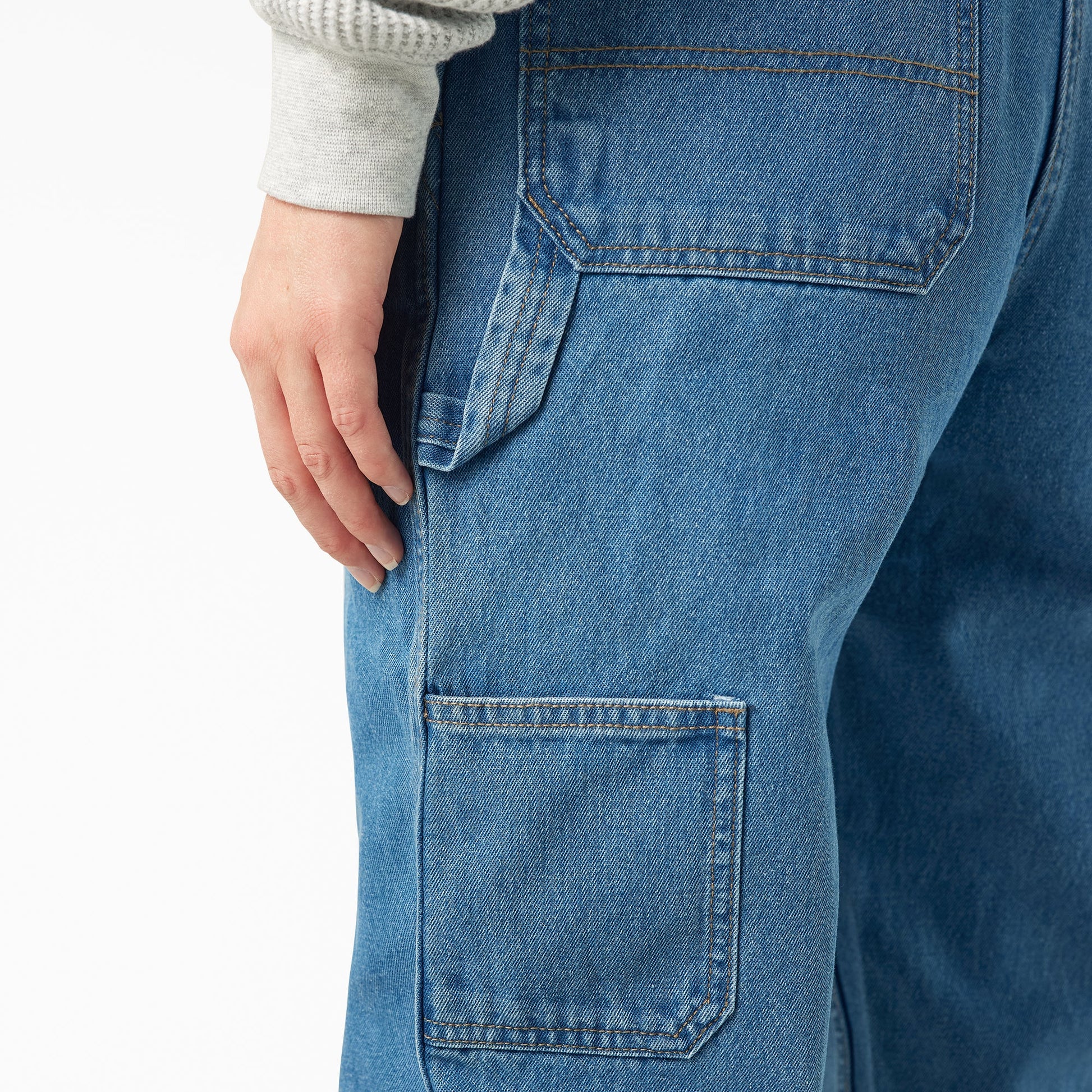 Women's Relaxed Fit Bib Overalls Dickies Men|Women